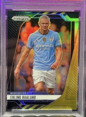 Erling Haaland 2024 Panini Prizm Black Gold Prizm 1/8