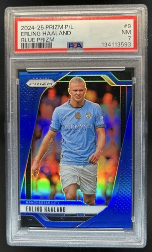 Erling Haaland 2024 Panini Prizm Blue /299