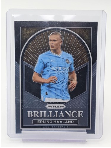 Erling Haaland 2023 Panini Prizm Brillantezza