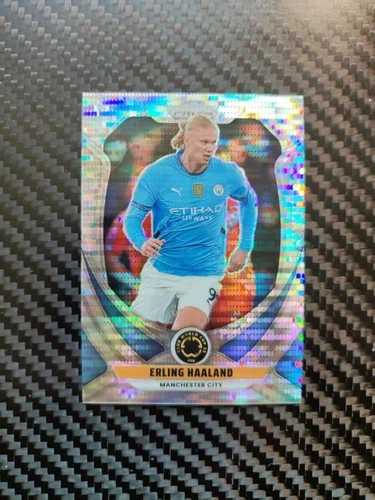 Erling Haaland 2025 Panini Prizm Copa Mundial de Clubes de la FIFA Pulsar Prizm #136
