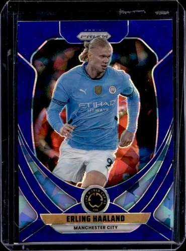 Erling Haaland 2025 Panini Prizm FIFA Club World Cup Blue Ice /175