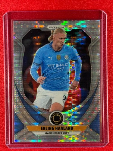 Erling Haaland 2025 Panini Prizm FIFA Club World Cup Pulsar Refractor
