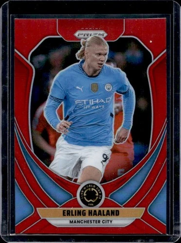 Erling Haaland 2025 Panini Prizm FIFA Club World Cup Rosso /199