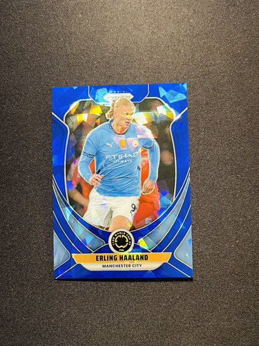 Erling Haaland 2025 Panini Prizm FIFA World Cup Blue Ice /175