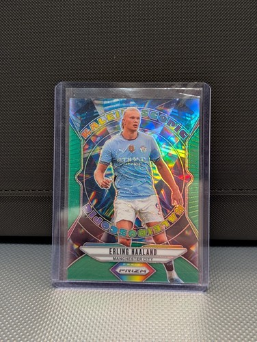 Erling Haaland 2024 Panini Prizm Green Prizm /5