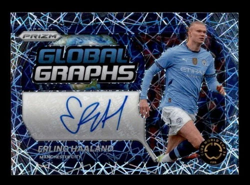 Erling Haaland 2025 Panini Prizm Lazer Prizm
