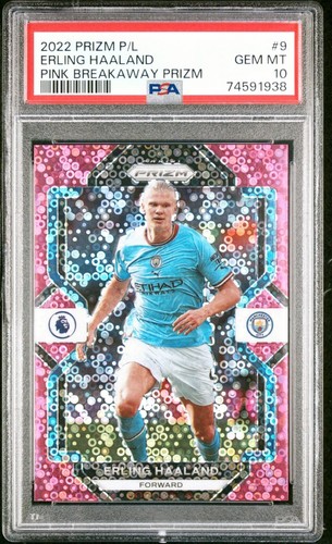 Erling Haaland 2022 Panini Prizm Pink /99
