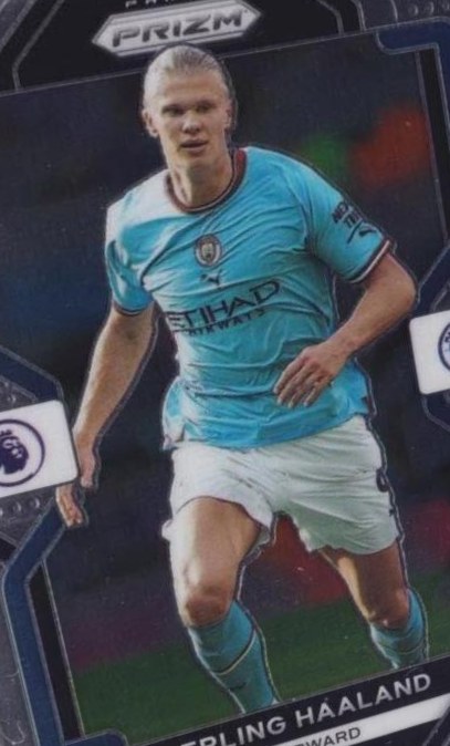 Erling Haaland 2022 Panini Prizm Premier League 1