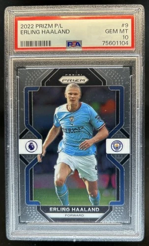 Erling Haaland 2022 Panini Prizm Premier League
