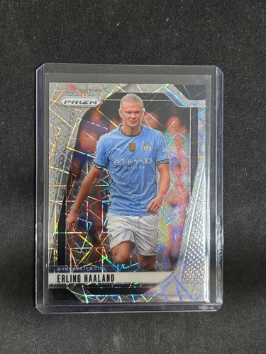 Erling Haaland 2024 Panini Prizm Premier League Lazer #9