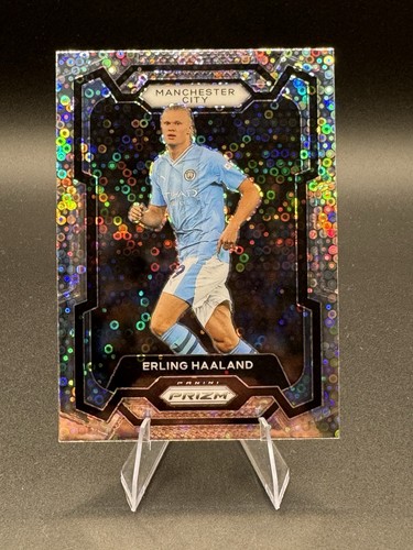 Erling Haaland 2023 Panini Prizm Premier League Silver Disco Prizm #3