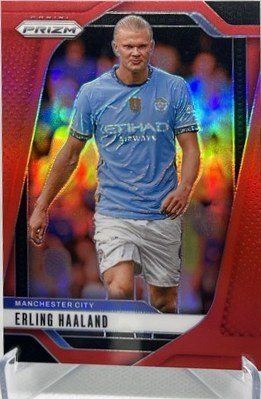 Erling Haaland 2024 Panini Prizm Red /199