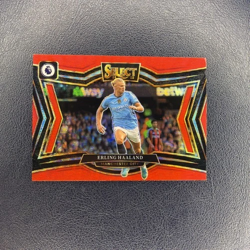 Erling Haaland 2024 Panini Prizm Red Wave /88
