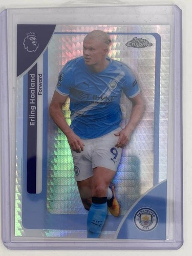 Erling Haaland 2025 Panini Prizm Refractor