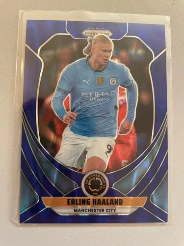 Erling Haaland 2025 Panini Prizm Sapphire Blue /275