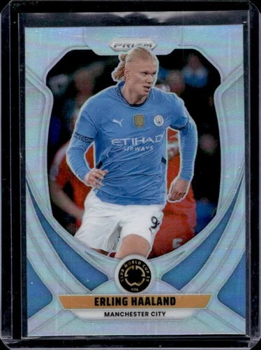 Erling Haaland 2025 Panini Prizm Silver