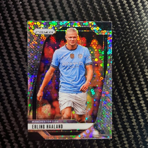 Erling Haaland 2024 Panini Prizm Silver Disco Prizm
