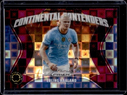 Erling Haaland 2025 Panini Prizm World Cup Purple /49