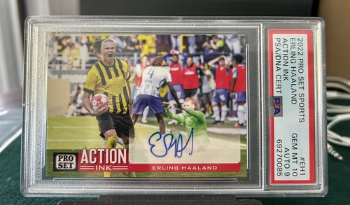 Erling Haaland 2022 Leaf Pro Set Sport