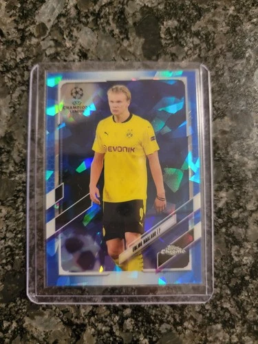 Erling Haaland 2020 Topps Sapphire Edition Sapphire