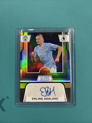 Erling Haaland 2023 Panini Score /5