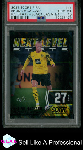 Erling Haaland 2021 Panini Score FIFA 1/1