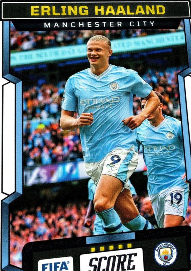 Erling Haaland 2023 Panini Score FIFA