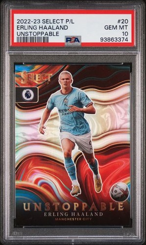 Erling Haaland 2022 Panini Select