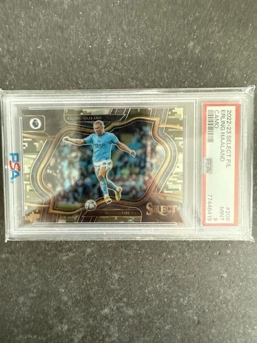Erling Haaland 2022 Panini Select Camouflage /199