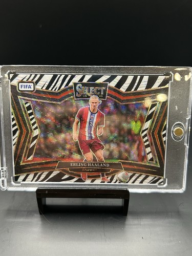 Erling Haaland 2024 Panini Select Cebra Wave