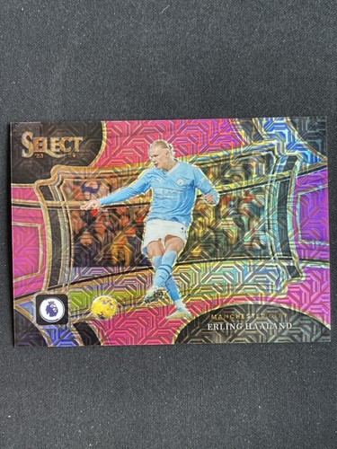 Erling Haaland 2023 Panini Select Field Purple Mojo /325