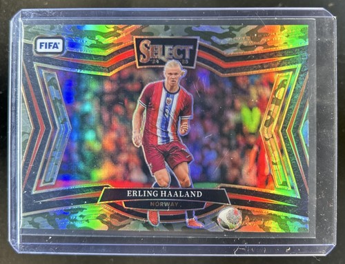 Erling Haaland 2024 Panini Select FIFA Field Camo /135