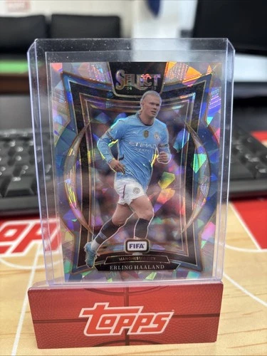 Erling Haaland 2024 Panini Select FIFA Ice Prizm