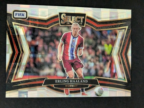 Erling Haaland 2024 Panini Select FIFA Pandora Prizm