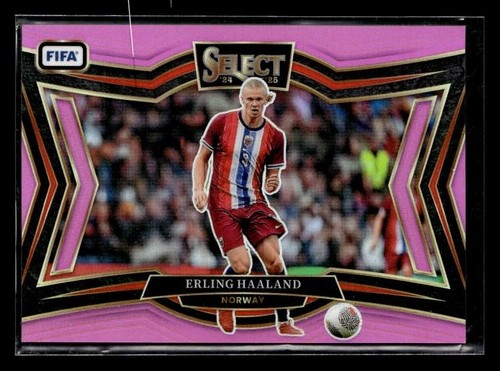 Erling Haaland 2024 Panini Select FIFA Pink /59