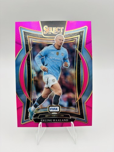 Erling Haaland 2024 Panini Select FIFA Pink Prizm /59