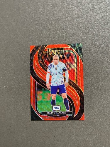 Erling Haaland 2024 Panini Select FIFA Red Wave /59