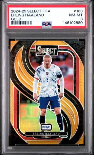 Erling Haaland 2024 Panini Select Gold /10
