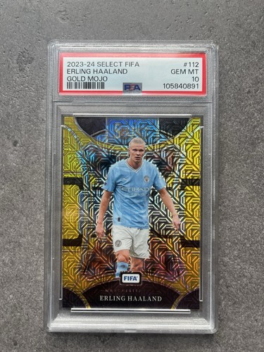 Erling Haaland 2023 Panini Select Gold /10