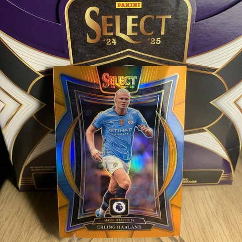 Erling Haaland 2024 Panini Select Naranja /75