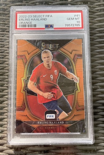 Erling Haaland 2022 Panini Select Orange /60