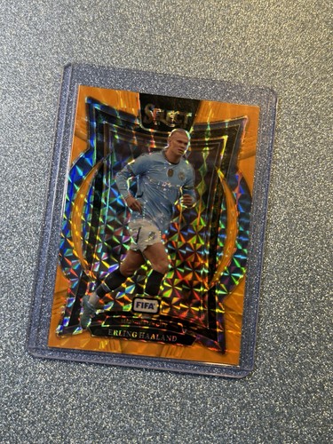 Erling Haaland 2024 Panini Select Orange Fluorescent /125
