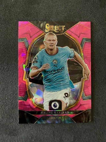 Erling Haaland 2022 Panini Select Pink