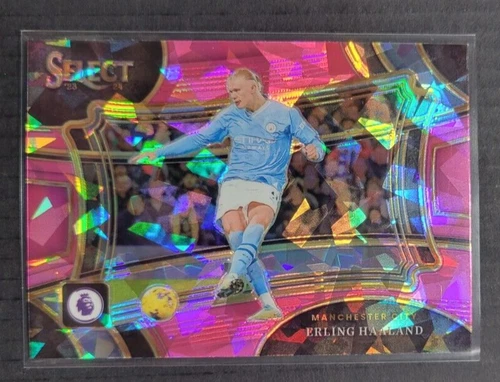 Erling Haaland 2023 Panini Select Pink Ice #242