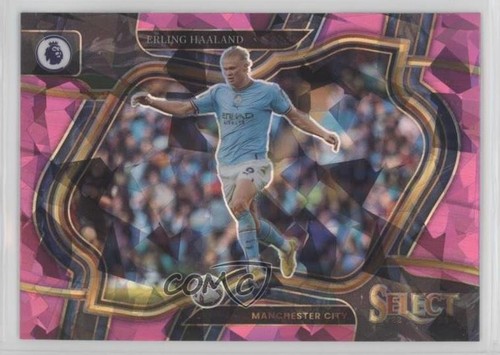 Erling Haaland 2022 Panini Select Pink Ice Prizm