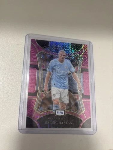 Erling Haaland 2024 Panini Select Pink Mojo Prizm /199