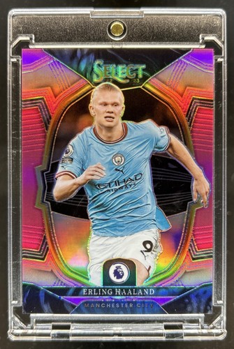 Erling Haaland 2022 Panini Select Pink Terrace /99