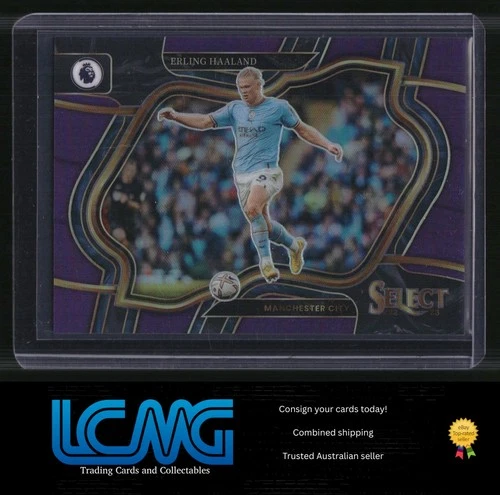 Erling Haaland 2023 Panini Select Purple /135