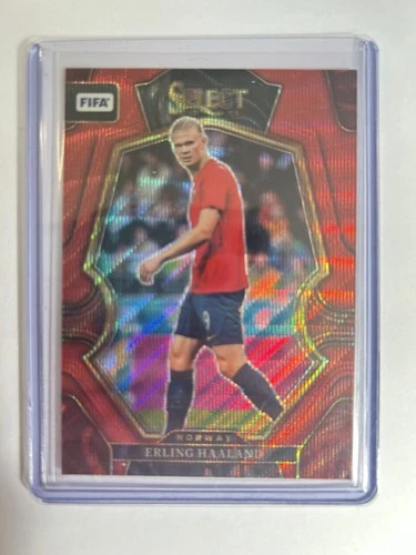 Erling Haaland 2023 Panini Select Red