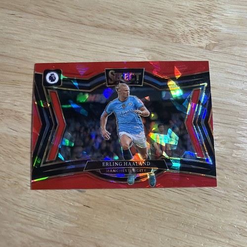 Erling Haaland 2024 Panini Select Red Ice